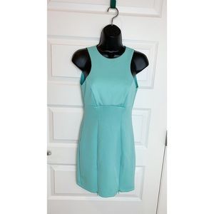 Nasty Gal Mint Green‎ Sleeveless Spring Open Back Dress